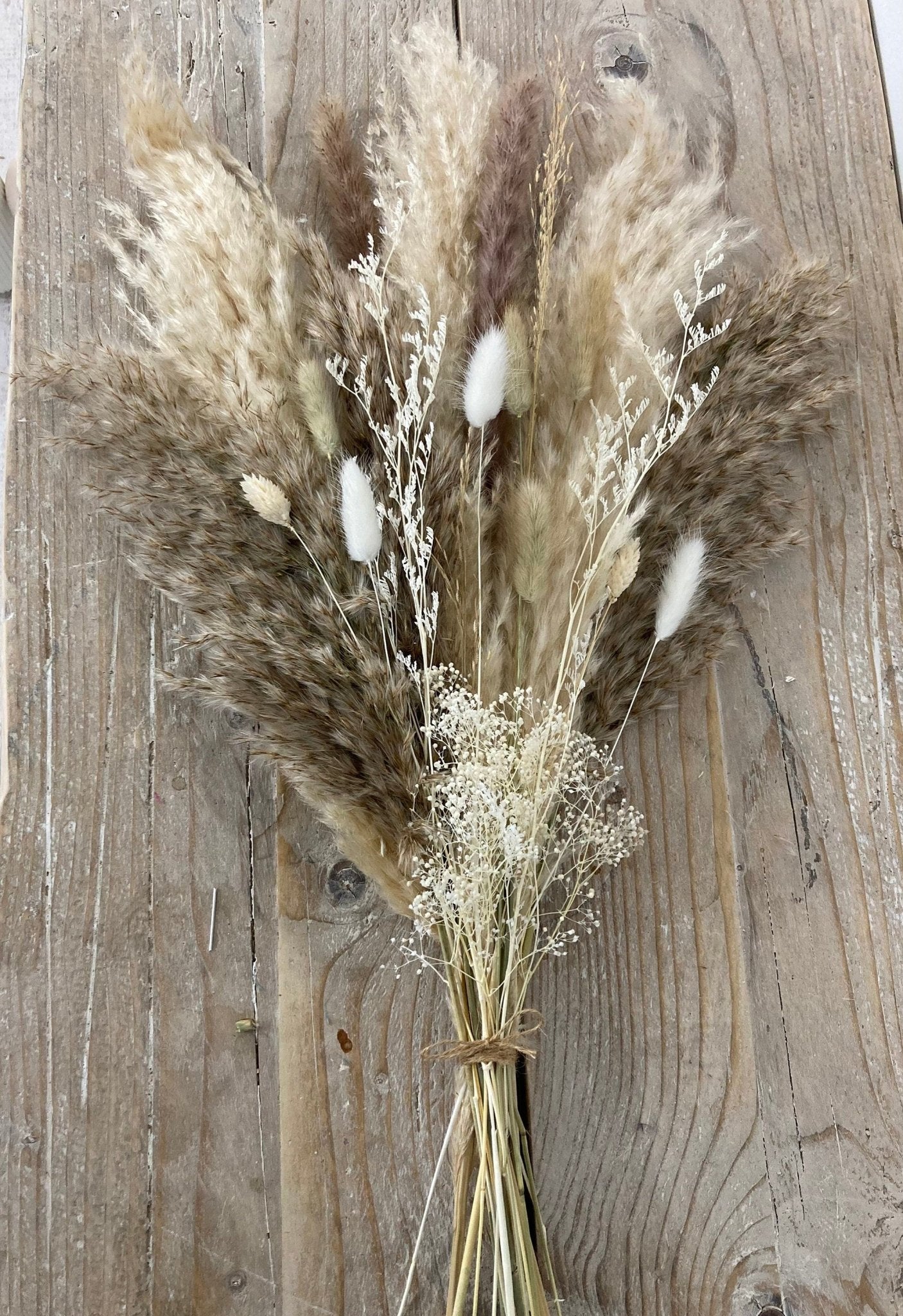 Natural Pampas Grass and Dried Flower bouquet - 60cm - Norfolk Pampas