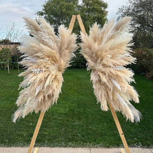 Pampas Wings (Pair) 1m x 55cm - Norfolk Pampas